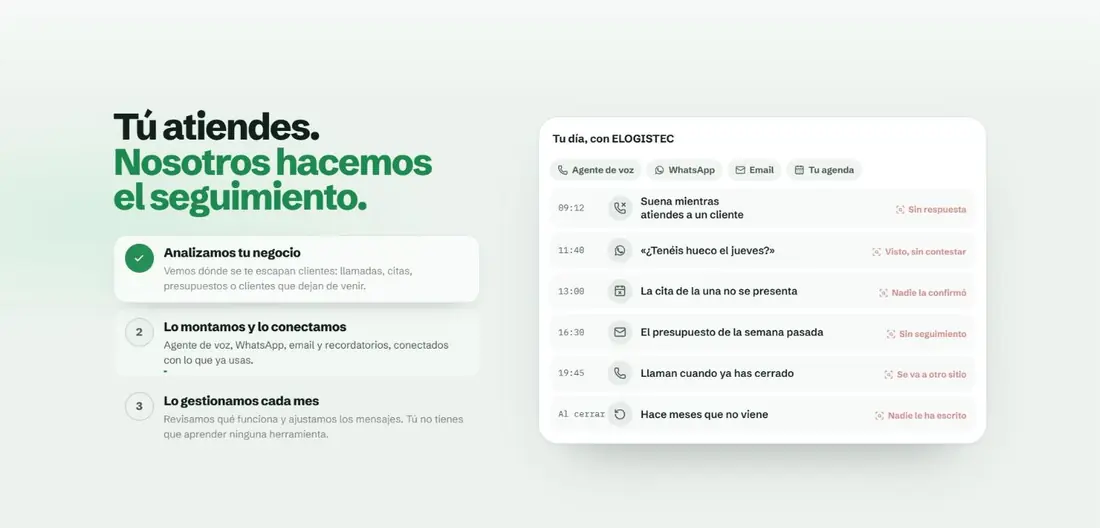 ELOGISTEC: Cómo hacen el seguimiento