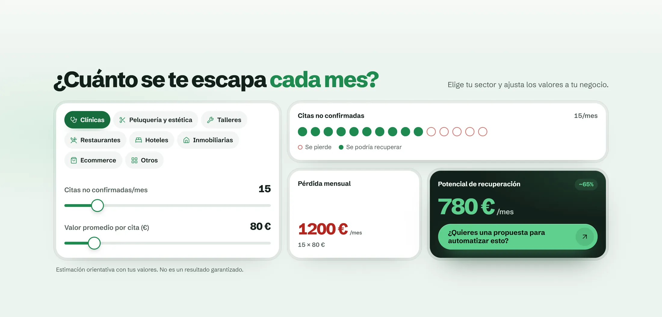 ELOGISTEC: Calculadora de lo que se escapa