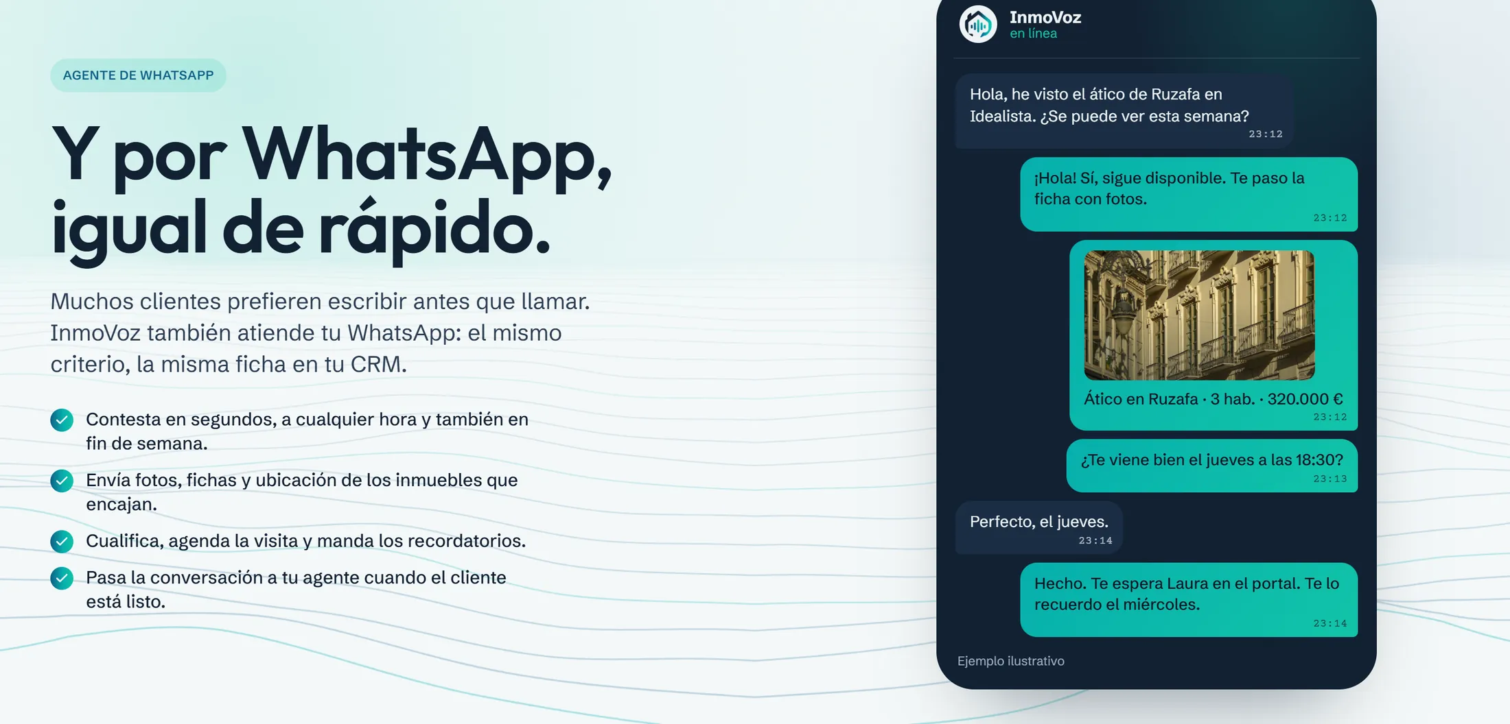InmoVoz: Agente de WhatsApp
