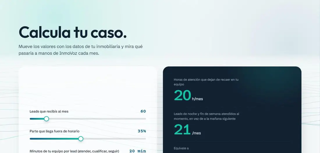 InmoVoz: Calcula tu caso
