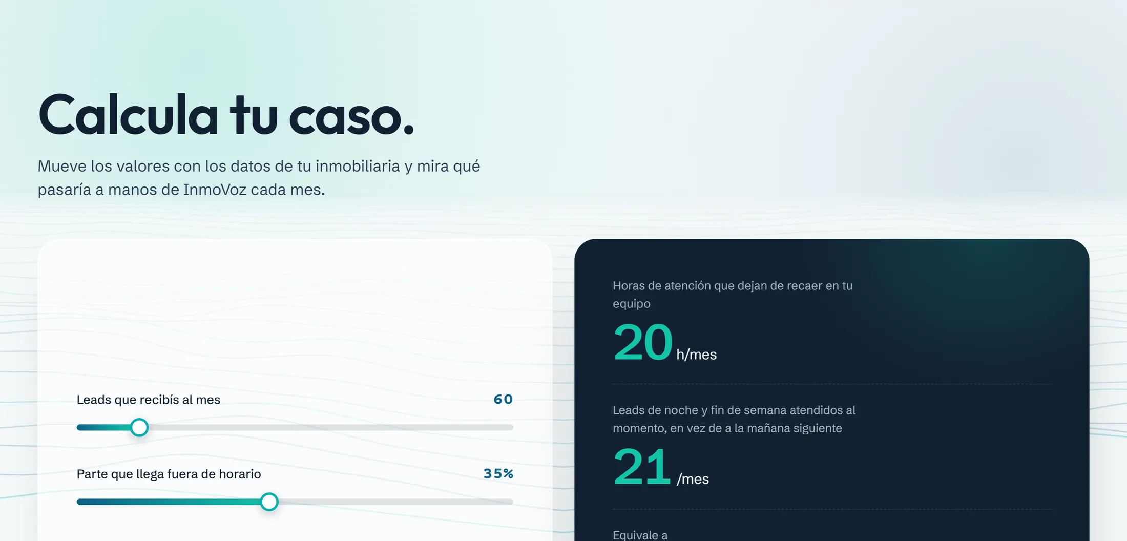InmoVoz: Calcula tu caso